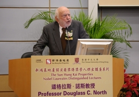 Professor Douglass C. North on 'The Dynamics of Societal Change: A New Approach'