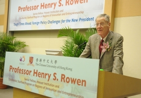 Henry S. Rowen on 'Tough Times Ahead: Foreign Policy Challenges for the New President'