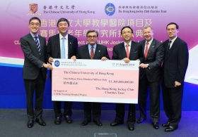 CUHK Teaching Hospital Project and CUHK Jockey Club Institute of Ageing Donation Ceremony (Full Version)