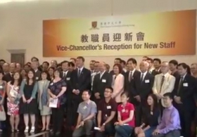 Vice-Chancellor's Reception for New Staff 2015