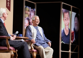 Muhammad Yunus on ‘Small Loans for a Big Future’ (Full version)