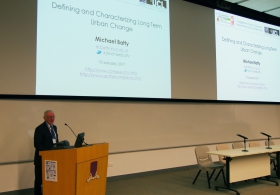 Prof. Michael Batty on “Defining and Characterizing Long Term Urban Change” 