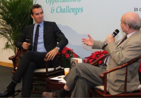 Prof. Peter Frankopan on “Plotting the Future of the Belt and Road Initiative: Connections, Opportunities and Challenges”: Dialogue with Prof. David Faure 
